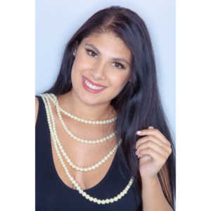 Amanda and Nancy were representing a jewelry line.  This is what we came up with.