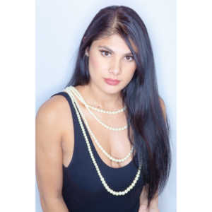 Amanda and Nancy were representing a jewelry line.  This is what we came up with.