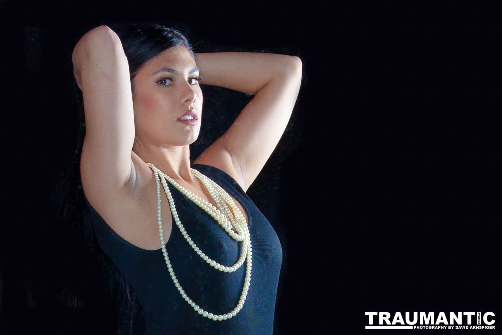 Amanda and Nancy were representing a jewelry line.  This is what we came up with.