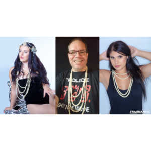 Amanda and Nancy were representing a jewelry line.  This is what we came up with.