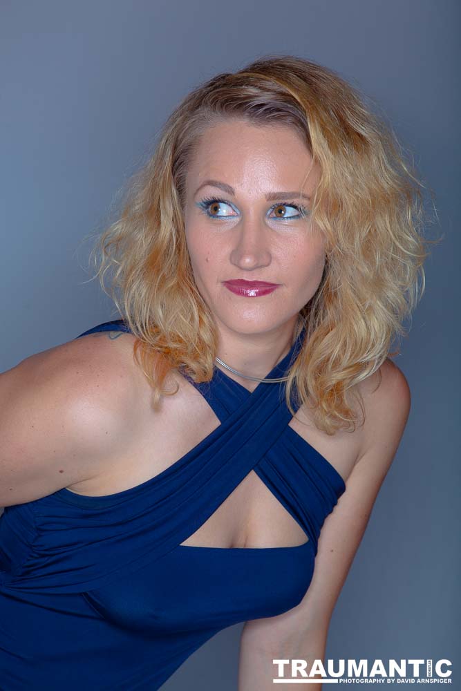 Meredith wanted to do a session that included some TRON cosplay.