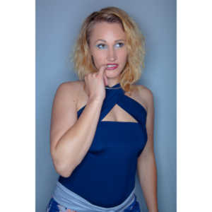 Meredith wanted to do a session that included some TRON cosplay.