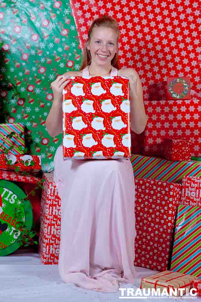 I got a second session out of this Christmas backdrop with Emily and her family.