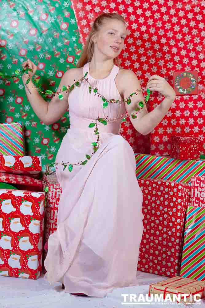 I got a second session out of this Christmas backdrop with Emily and her family.