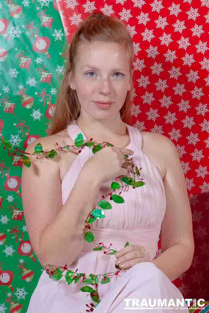I got a second session out of this Christmas backdrop with Emily and her family.
