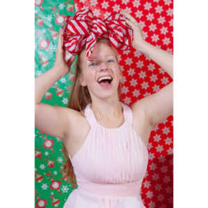 I got a second session out of this Christmas backdrop with Emily and her family.
