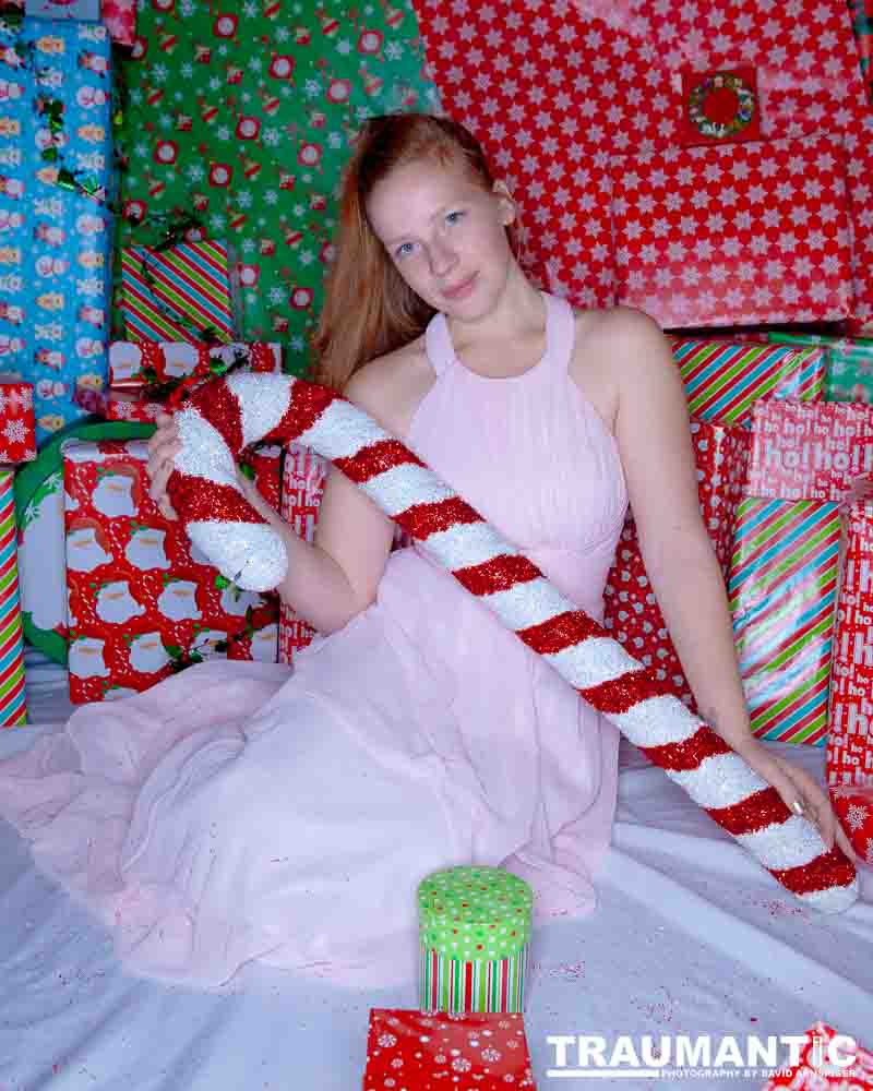 I got a second session out of this Christmas backdrop with Emily and her family.