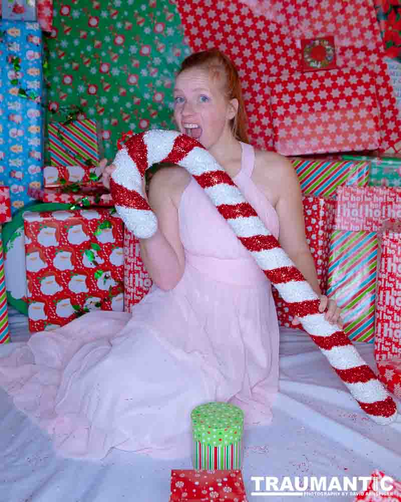 I got a second session out of this Christmas backdrop with Emily and her family.