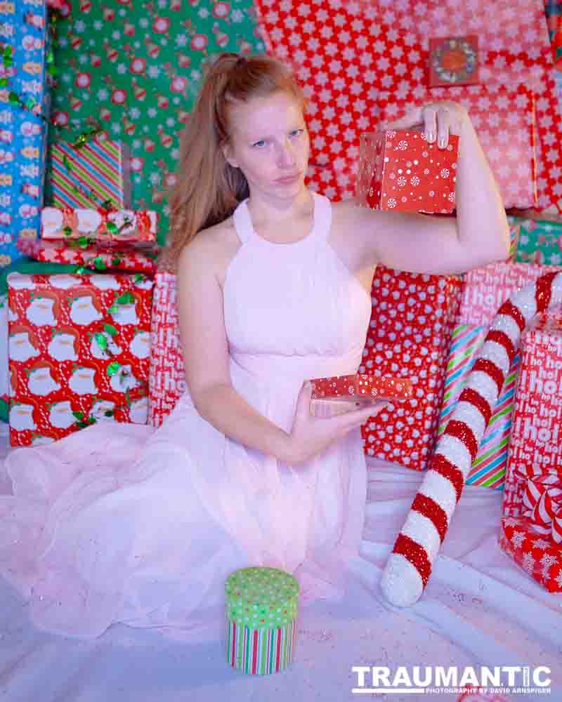 I got a second session out of this Christmas backdrop with Emily and her family.