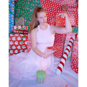 I got a second session out of this Christmas backdrop with Emily and her family.