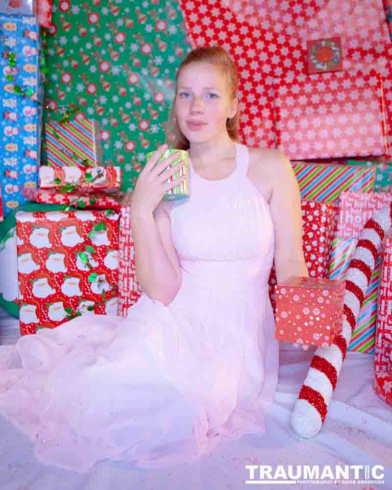 I got a second session out of this Christmas backdrop with Emily and her family.