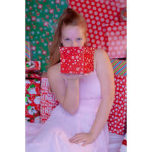 I got a second session out of this Christmas backdrop with Emily and her family.