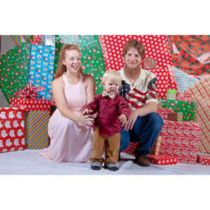 Emily, Greg and Gabriel came over and helped me do one last session on my Christmas setup.