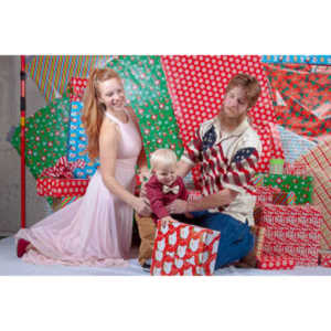 Emily, Greg and Gabriel came over and helped me do one last session on my Christmas setup.