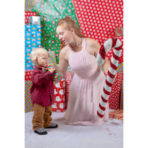 Emily, Greg and Gabriel came over and helped me do one last session on my Christmas setup.