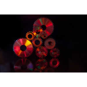 I was given a box of gears, so I turned them into a bunch of cool pictures.