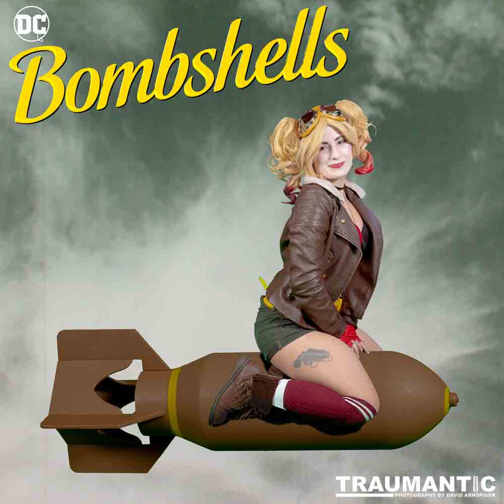 Kelsey wanted to recreate Harley Quinn, so we did.