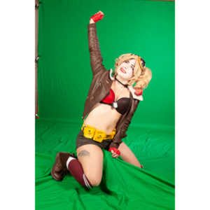 Kelsey wanted to recreate Harley Quinn, so we did.