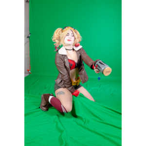 Kelsey wanted to recreate Harley Quinn, so we did.