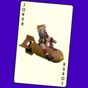 Kelsey wanted to recreate Harley Quinn, so we did.