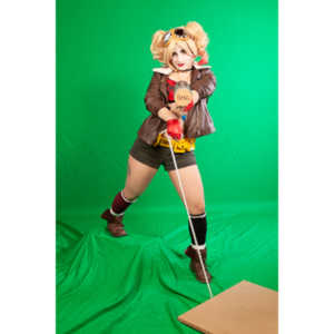 Kelsey wanted to recreate Harley Quinn, so we did.