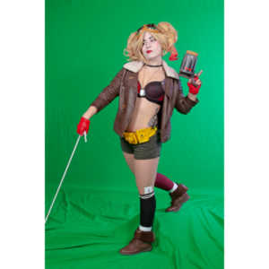 Kelsey wanted to recreate Harley Quinn, so we did.