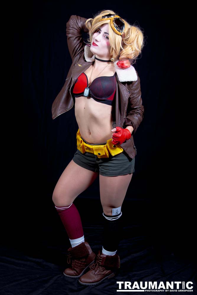 Kelsey wanted to recreate Harley Quinn, so we did.