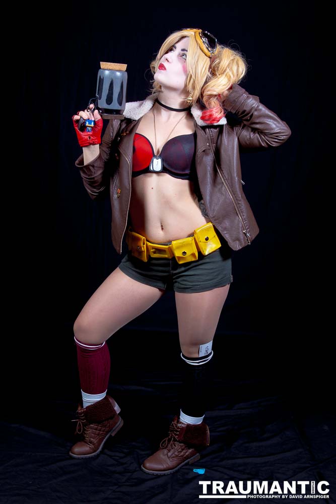 Kelsey wanted to recreate Harley Quinn, so we did.