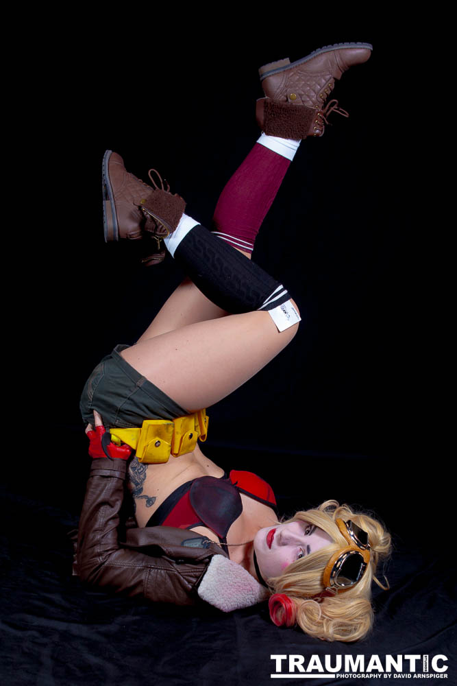 Kelsey wanted to recreate Harley Quinn, so we did.