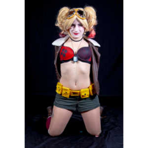 Kelsey wanted to recreate Harley Quinn, so we did.