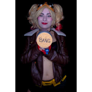 Kelsey wanted to recreate Harley Quinn, so we did.