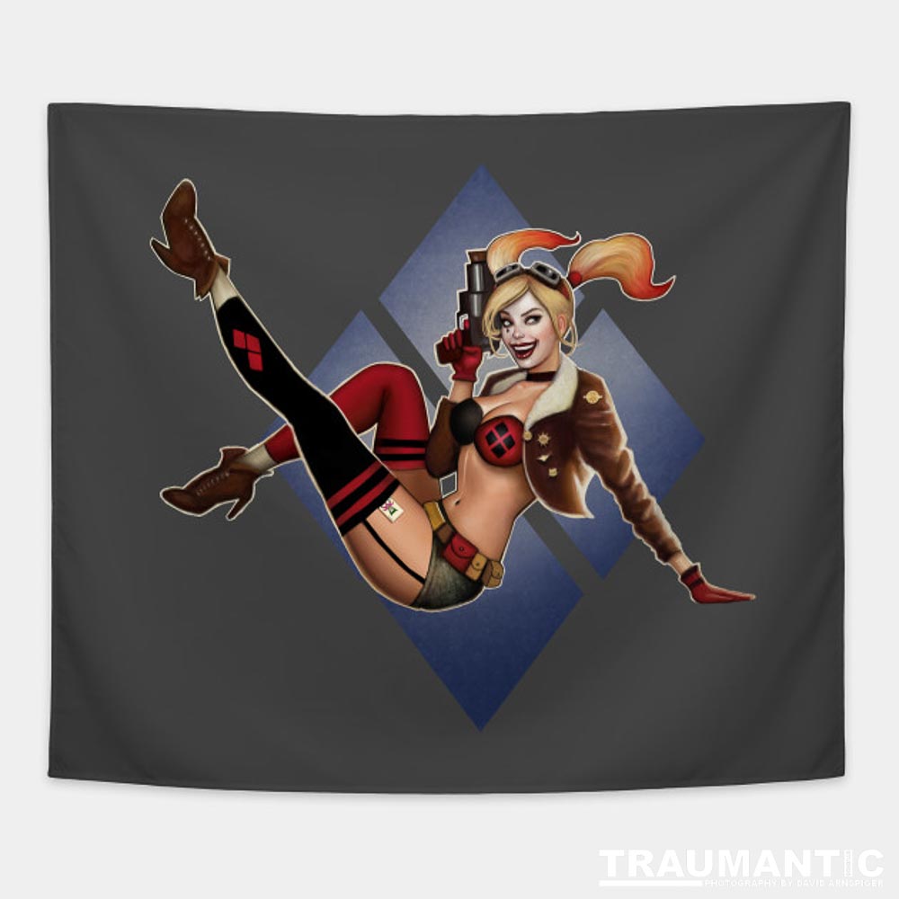 Kelsey wanted to recreate Harley Quinn, so we did.