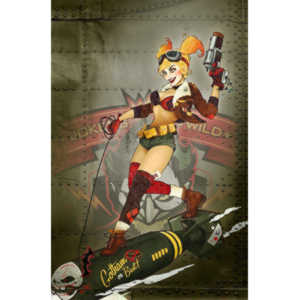 Kelsey wanted to recreate Harley Quinn, so we did.