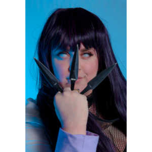 Alexis came over with 4 costumes.  We only managed to get three done, but we had a blast doing it.