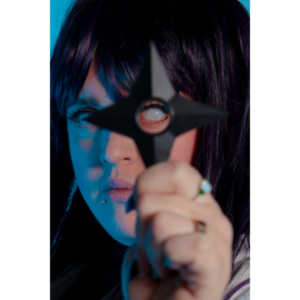 Alexis came over with 4 costumes.  We only managed to get three done, but we had a blast doing it.