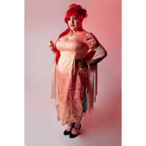 Alexis came over with 4 costumes.  We only managed to get three done, but we had a blast doing it.