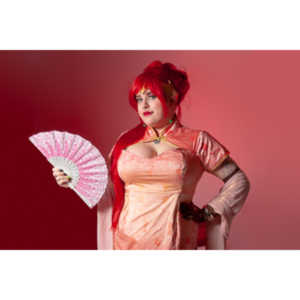 Alexis came over with 4 costumes.  We only managed to get three done, but we had a blast doing it.