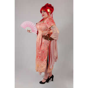 Alexis came over with 4 costumes.  We only managed to get three done, but we had a blast doing it.