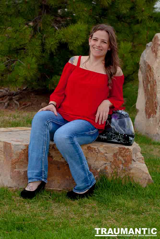 Some graduation photos for Jamie in a local park.