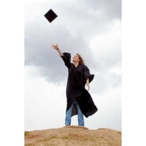 Some graduation photos for Jamie in a local park.