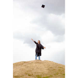 Some graduation photos for Jamie in a local park.