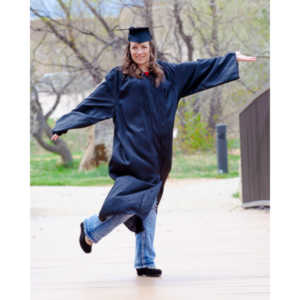 Some graduation photos for Jamie in a local park.