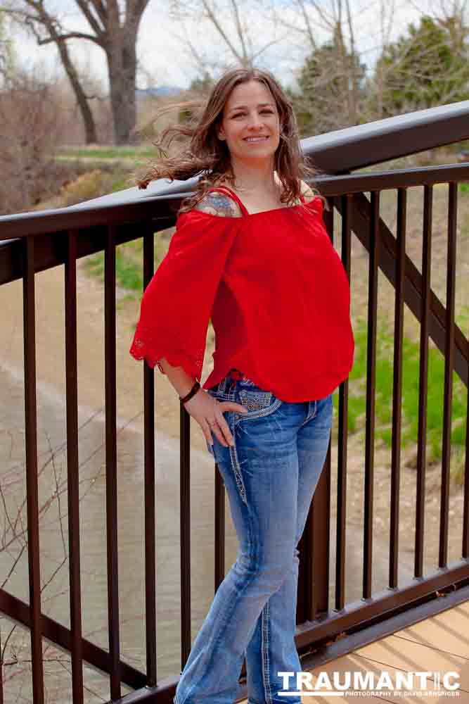 Some graduation photos for Jamie in a local park.