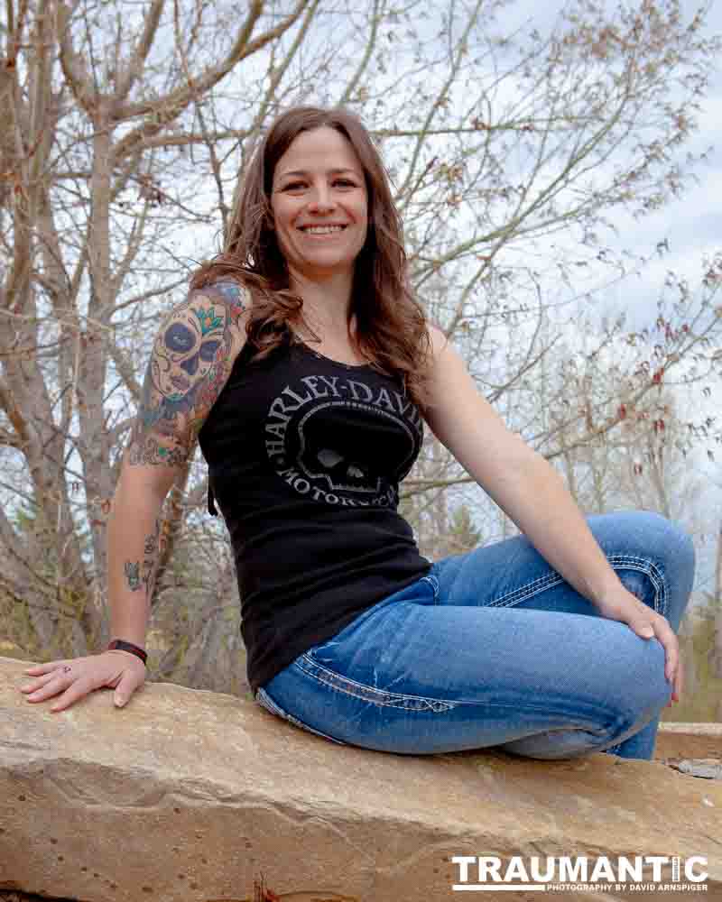 Some graduation photos for Jamie in a local park.