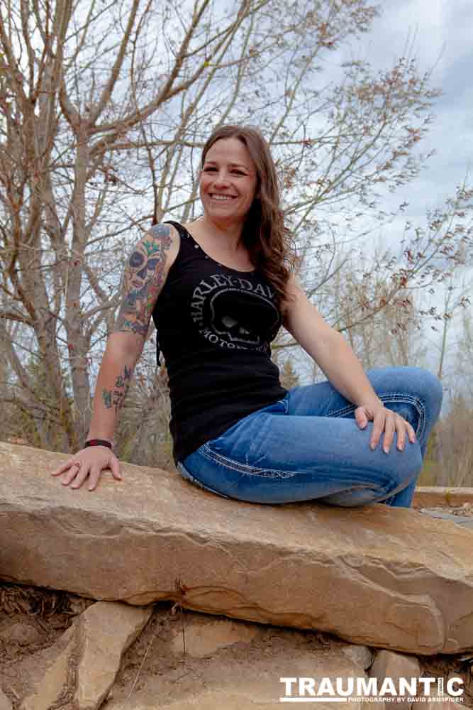 Some graduation photos for Jamie in a local park.