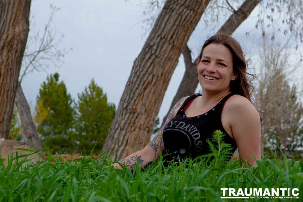 Some graduation photos for Jamie in a local park.