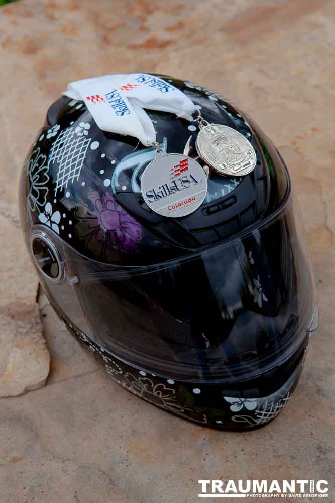 Some graduation photos for Jamie in a local park.