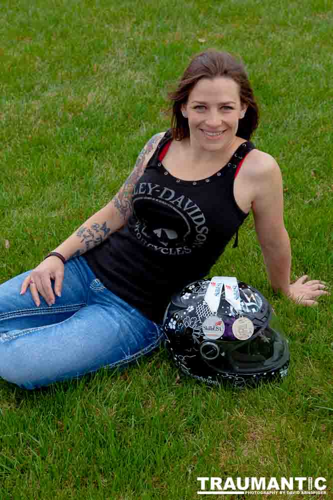 Some graduation photos for Jamie in a local park.