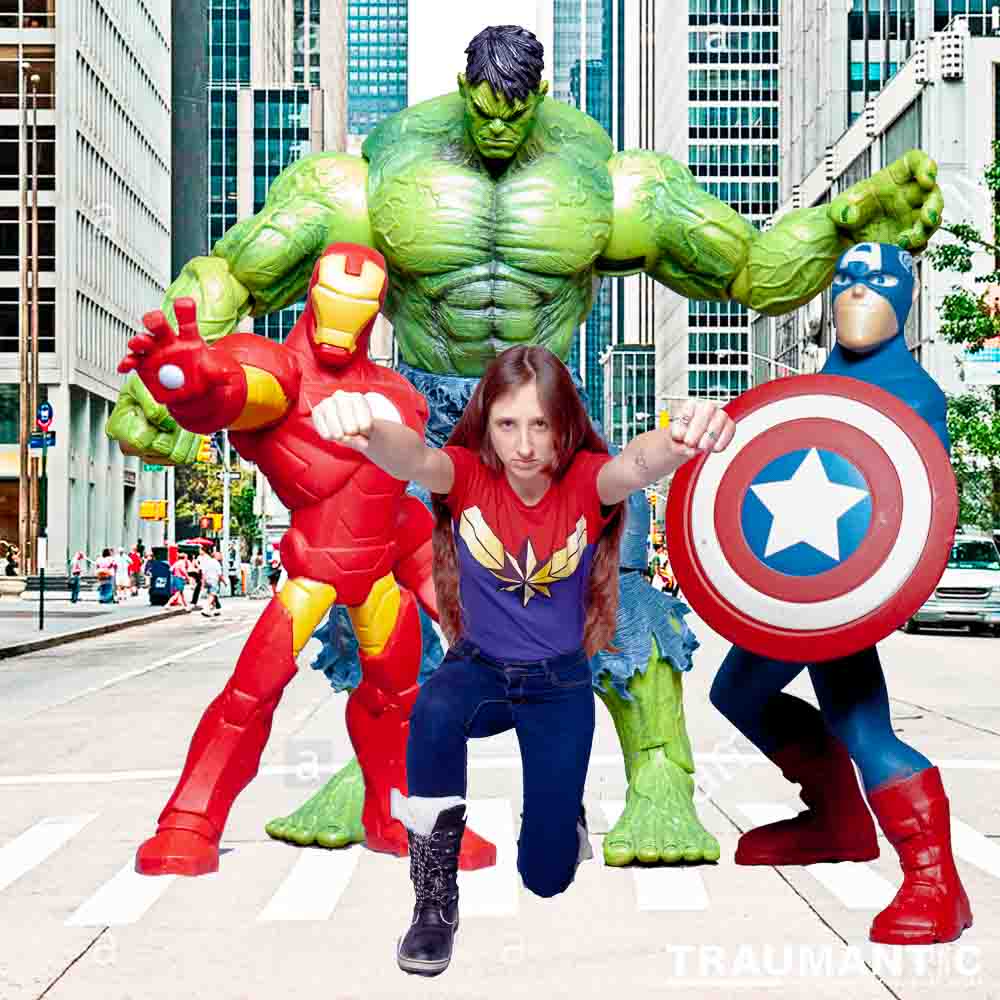 An attempt at merging real models with toys in one shot.  Meagan helped me to realize it.