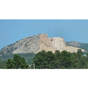 The incredible Crazy Horse monument.